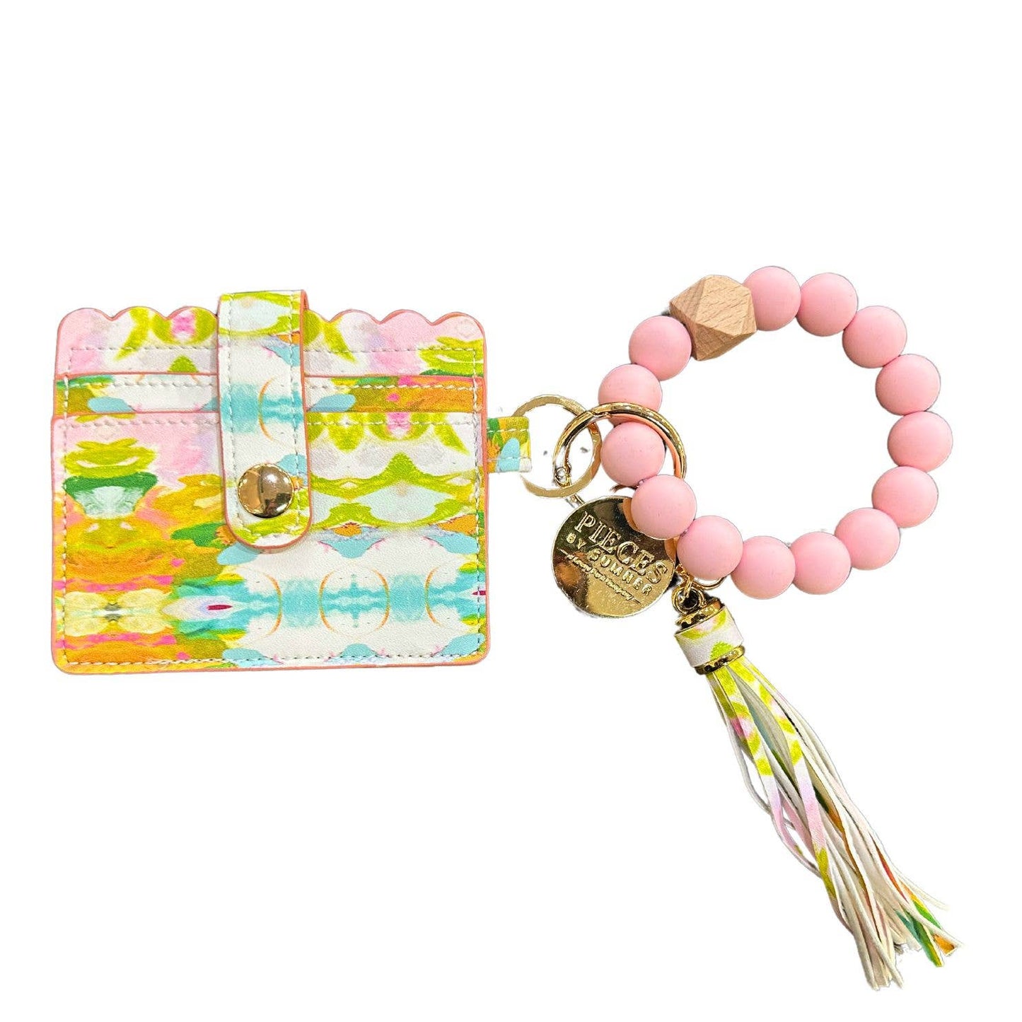 Palm Beach Keychain Wristlet Wallet - Laura Park