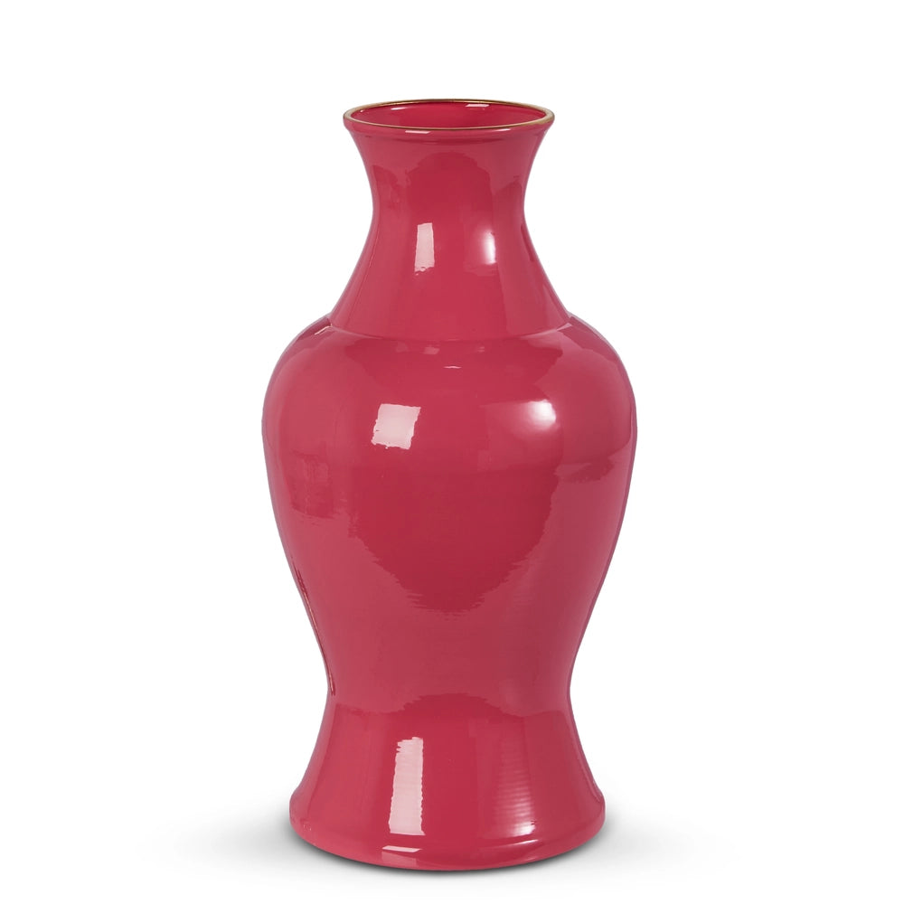 12" Pink Vase