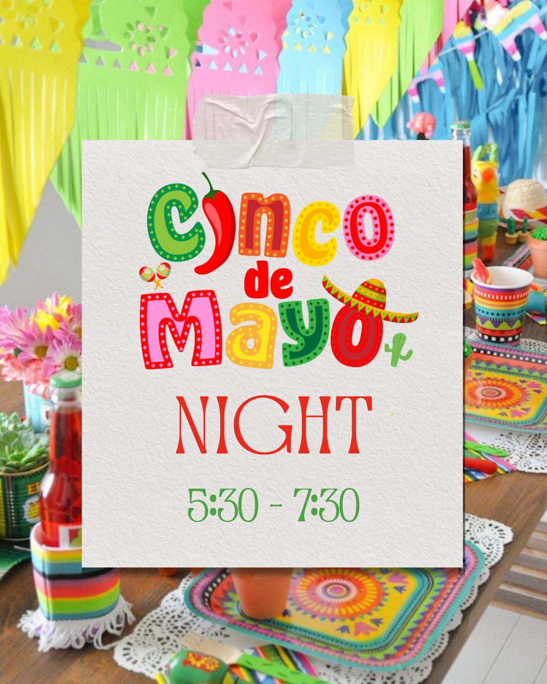 Cinco de Mayo Celebrate and Shop Night