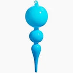 10" Bright Blue Finial Ornament