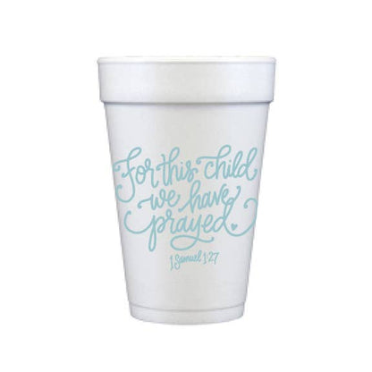 For this Child ... | Baby Cups & Napkins (ALL)