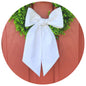 White Linen Blend Sash