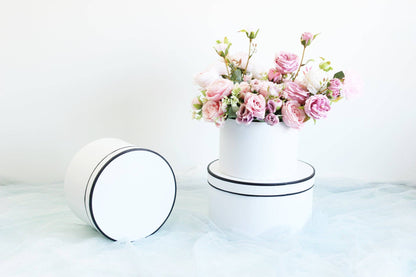 French Inspired Round Flower Box