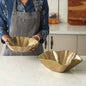 Gold Sculptural Bowl