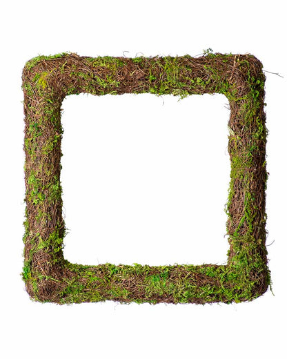 18” Square - Woodland Wicker Wreath