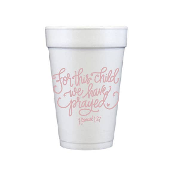 For this Child ... | Baby Cups & Napkins (ALL)