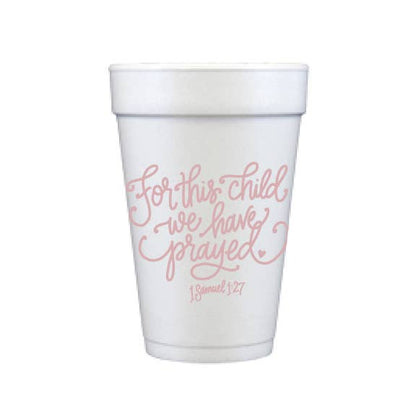 For this Child ... | Baby Cups & Napkins (ALL)