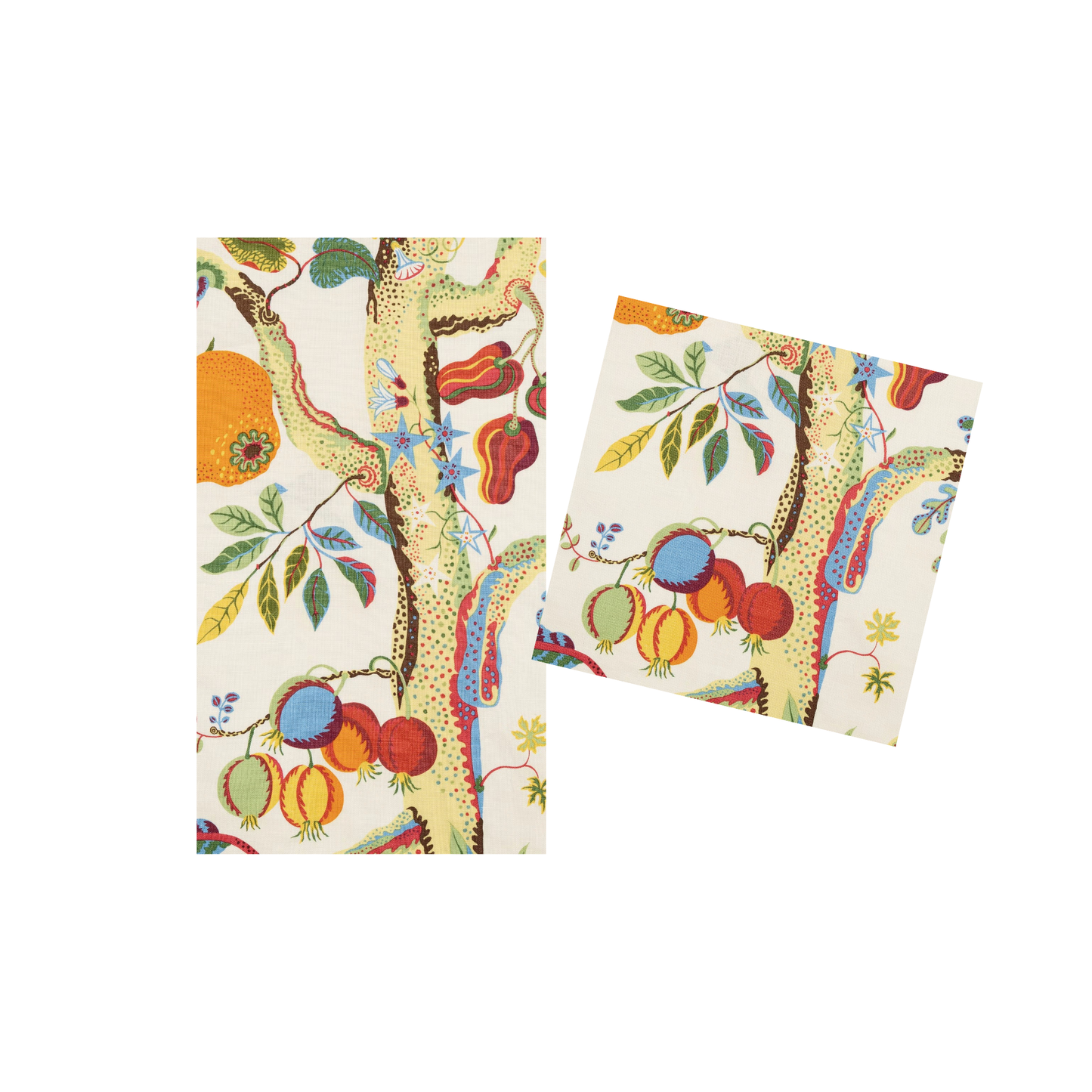 Pomegranate Tree Cloth-feel Disposable Guest Napkins