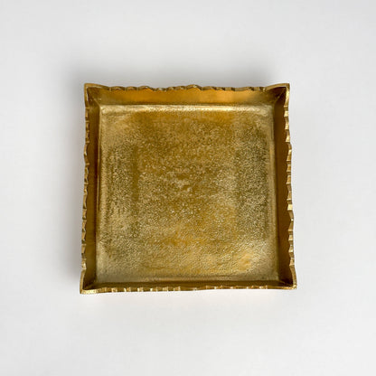 Alum Cutting Napkin Gold Box Square