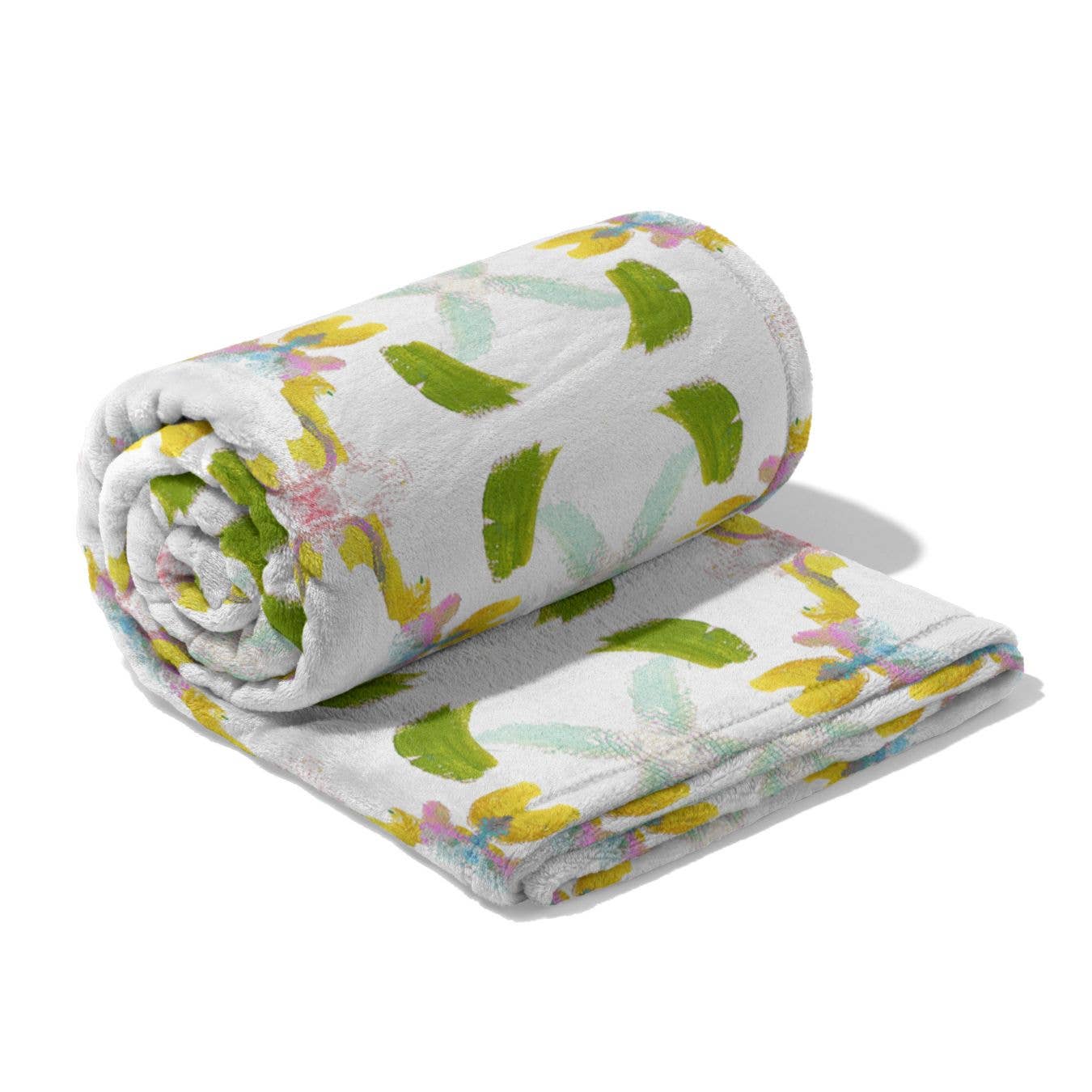 Dogwood Fleece Blanket - Laura Park