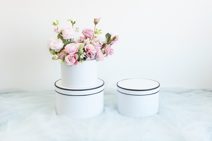 French Inspired Round Flower Box