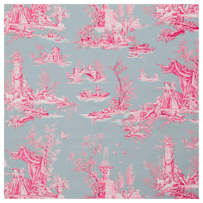 French Toile Cocktail Napkins