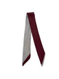 Twilly Scarf (MAROON/GRAY)