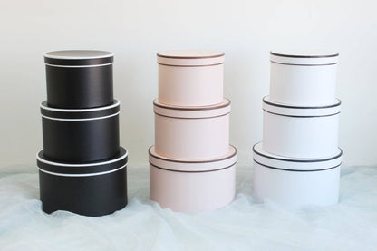 French Inspired Round Flower Box
