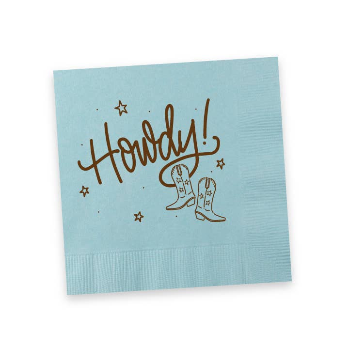 HOWDY! | Cups & Napkins (ALL)