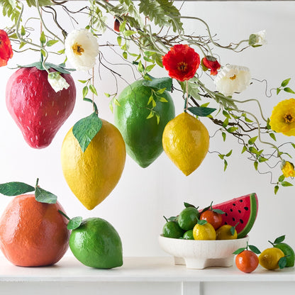 10" Paper Mache Lemon
