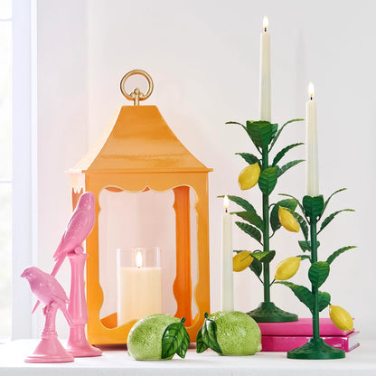 18" Orange Lantern
