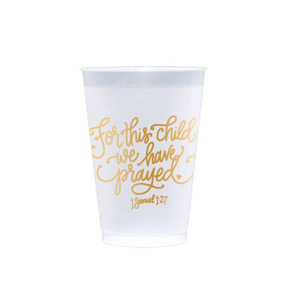 For this Child ... | Baby Cups & Napkins (ALL)