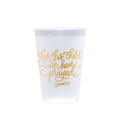For this Child ... | Baby Cups & Napkins (ALL)