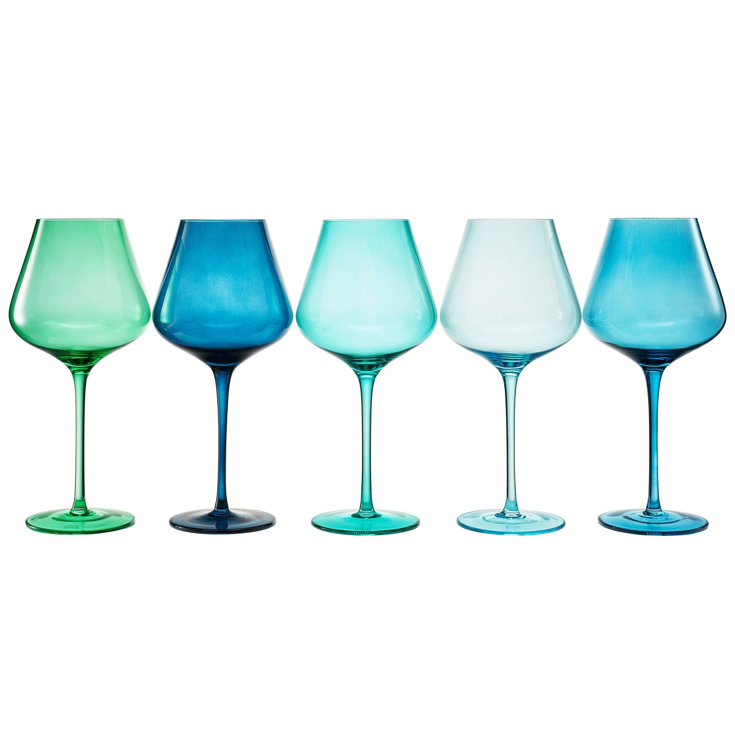 Beaches of Hawaii Wine Glassware | 5 Set, 20 OZ - City Sets