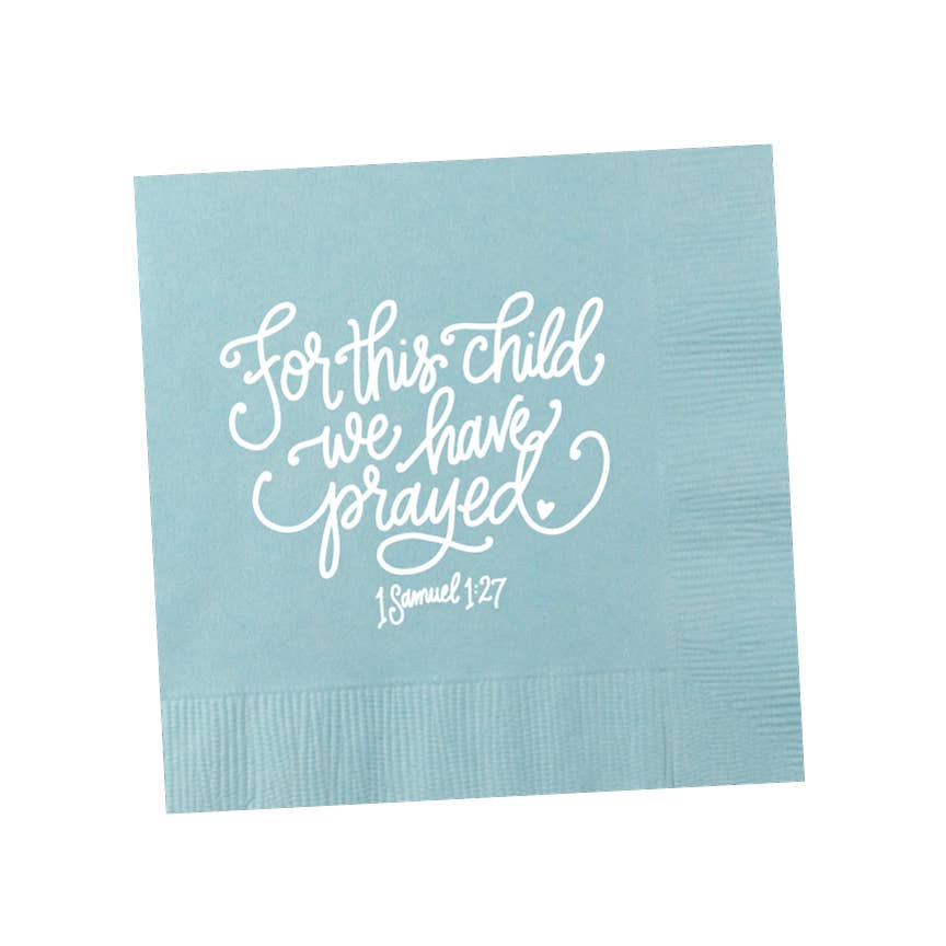 For this Child ... | Baby Cups & Napkins (ALL)