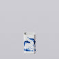 1920s Blue and White Porcelain Fish Square Vase