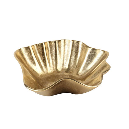 Gold Sculptural Bowl