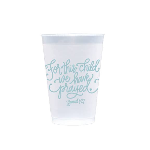 For this Child ... | Baby Cups & Napkins (ALL)