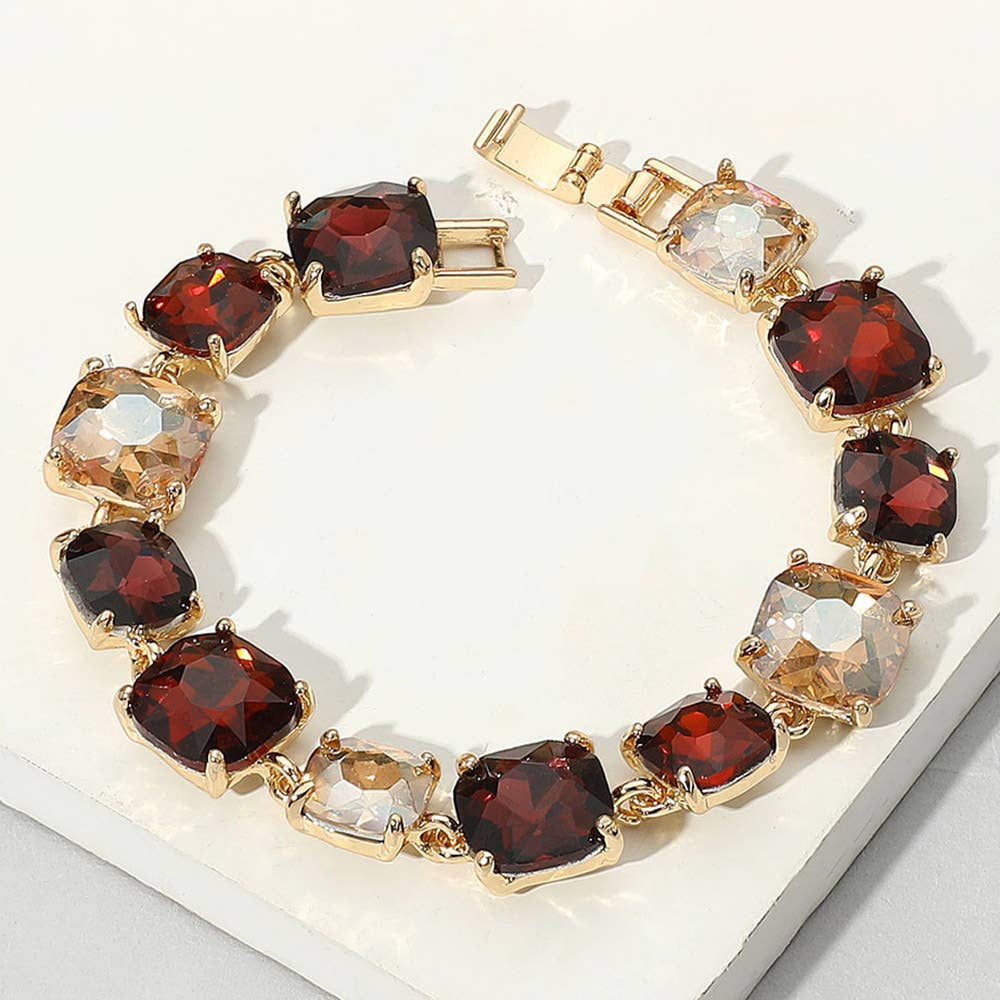 Elegant Bracelet Square-cut
