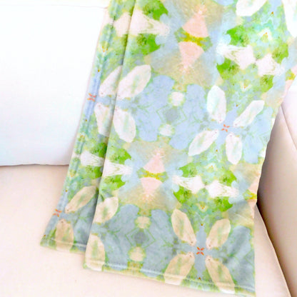 Elephant Falls Fleece Blanket - Laura Park