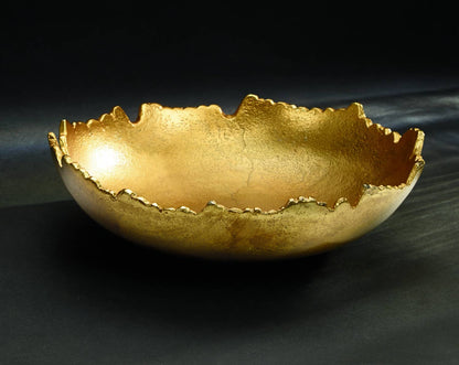 Gilded Texture Bowl