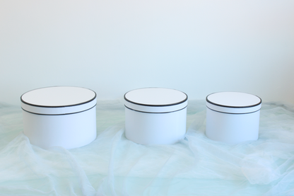 French Inspired Round Flower Box