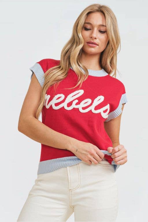 Rebels Game Day Women's Knit Sweater