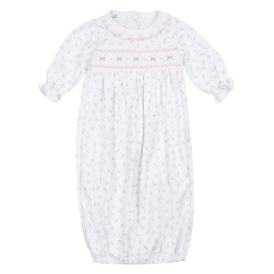 Juliette's Classics Smocked Gathered Gown