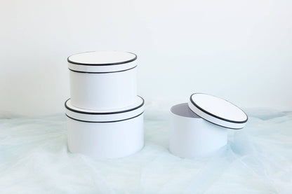 French Inspired Round Flower Box