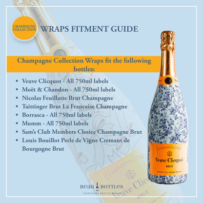 Beau Bottles Blue Engagement Ring - Champagne Collection