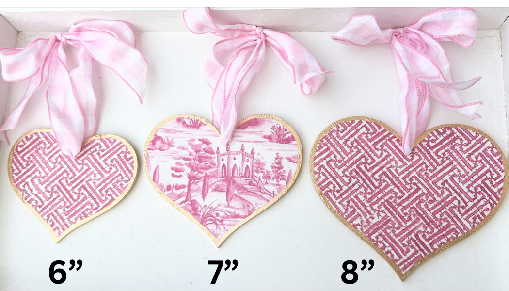 Handmade Valentine’s Heart  - 7”