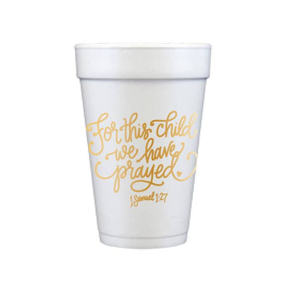 For this Child ... | Baby Cups & Napkins (ALL)