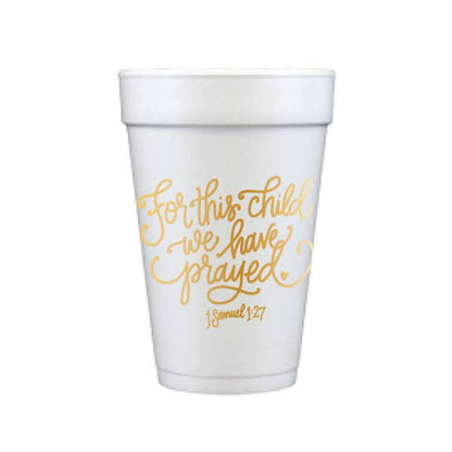 For this Child ... | Baby Cups & Napkins (ALL)