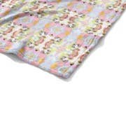 Brooks Avenue Pink Fleece Blanket - Laura Park