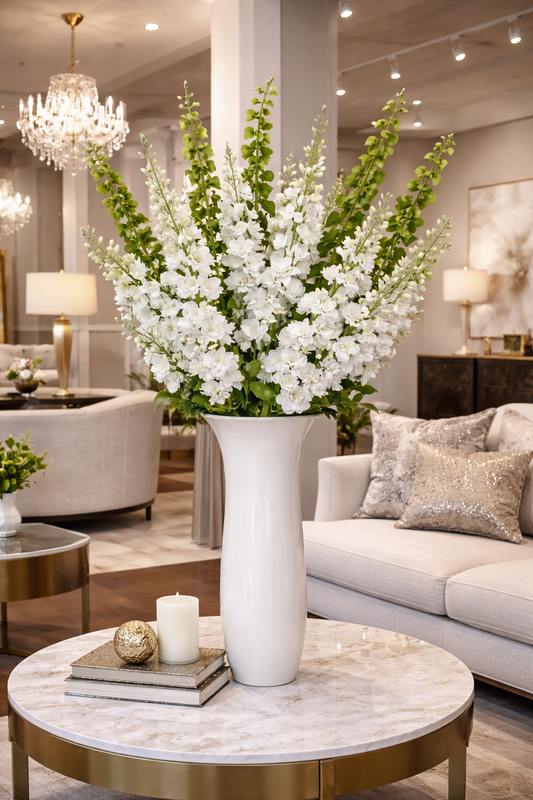 27"Quality Real Touch Moisturized Artificial Delphinium