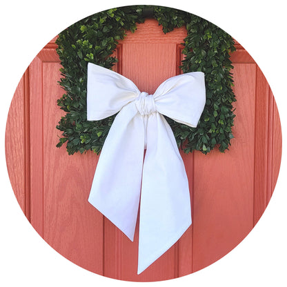 White Linen Blend Sash