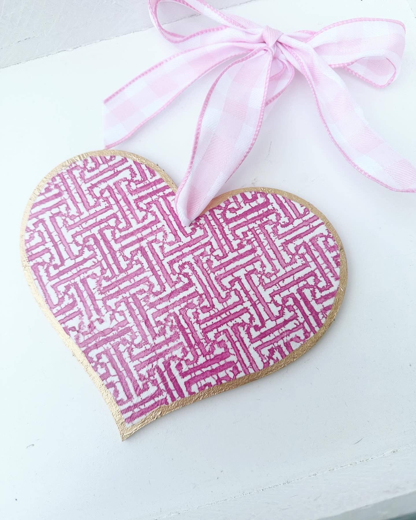 Handmade Valentine’s Heart  - 7”