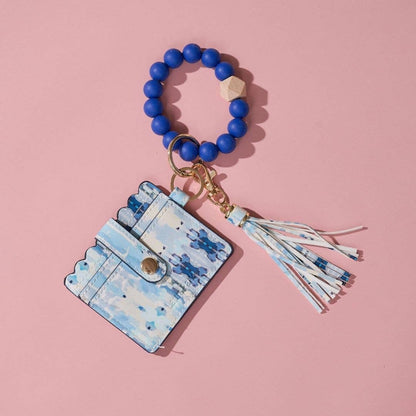 Ocean Breeze Keychain Wristlet Wallet - Laura Park