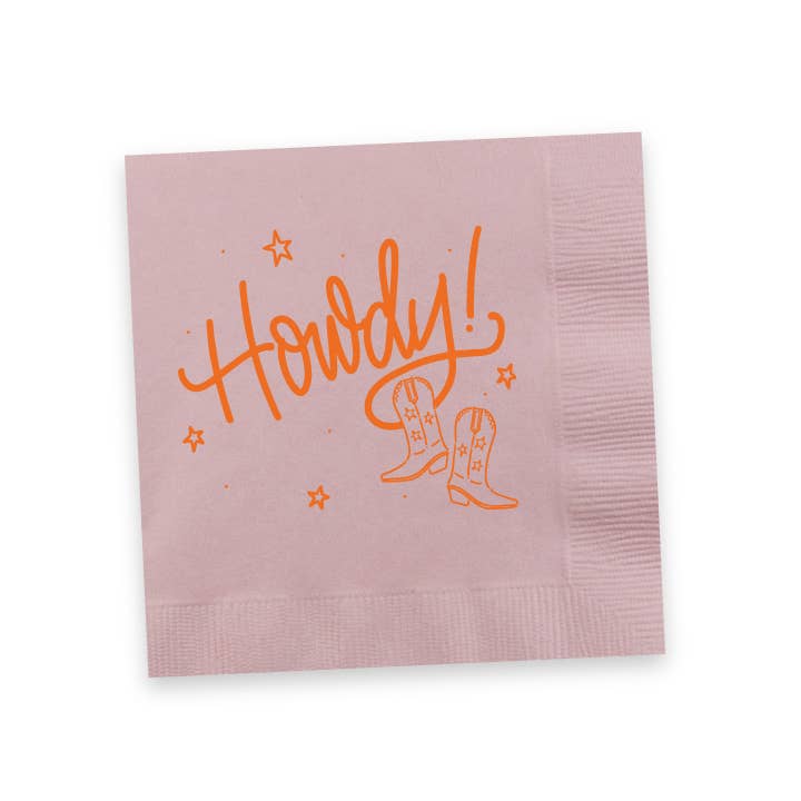 HOWDY! | Cups & Napkins (ALL)