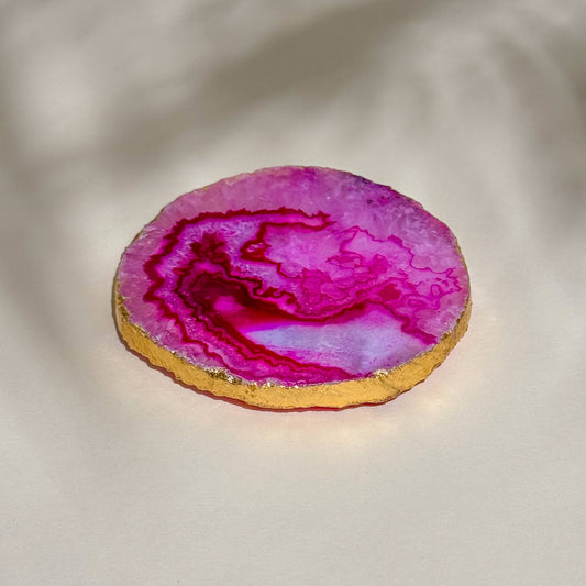 Coasters S/4 Pink Quarts