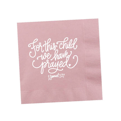 For this Child ... | Baby Cups & Napkins (ALL)