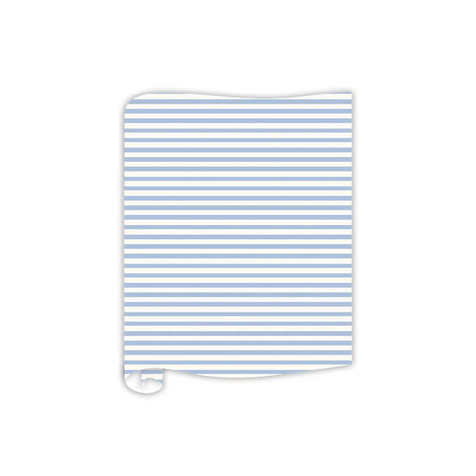 French Blue Noelle Stripe Table Runner