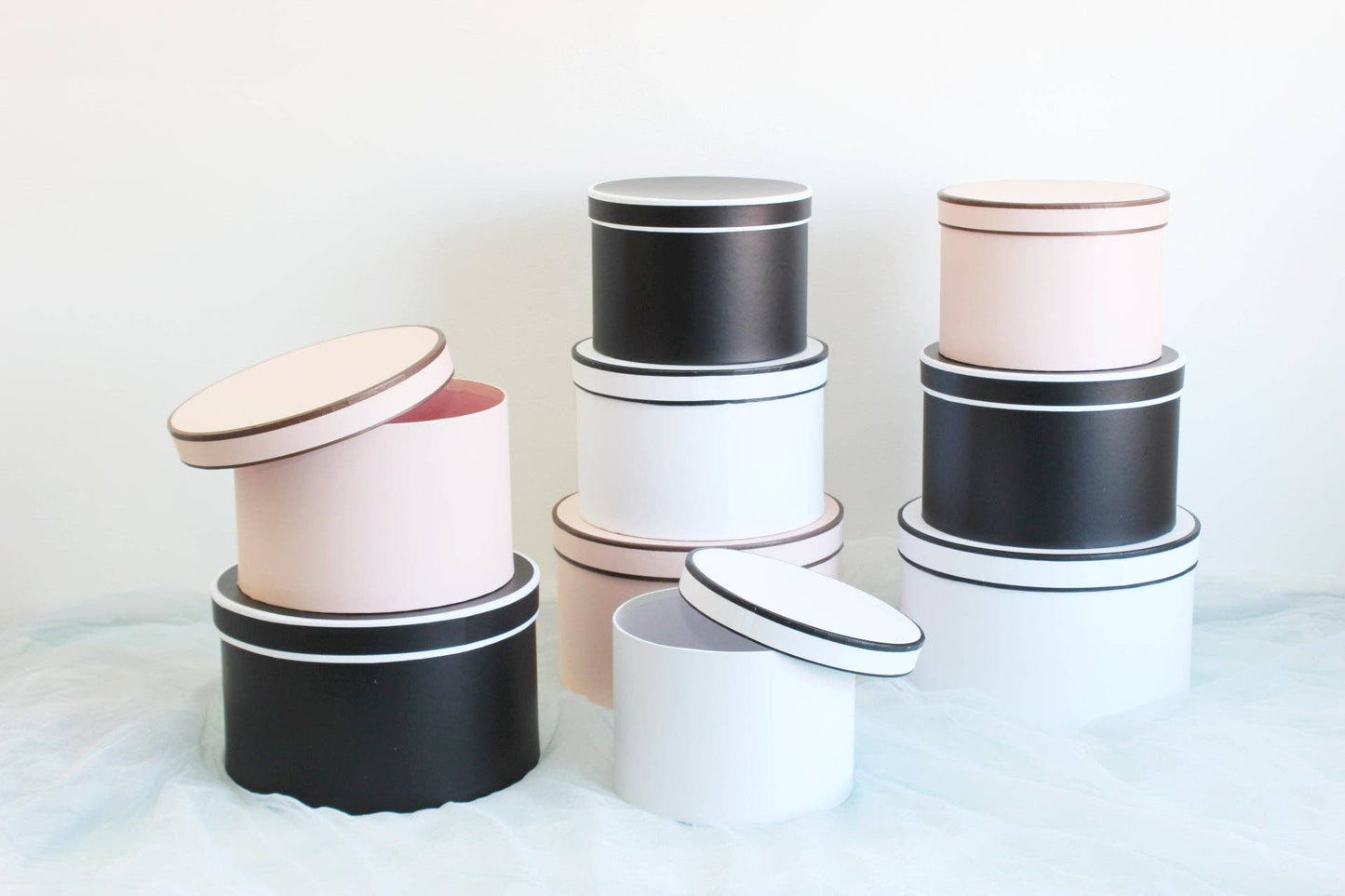 French Inspired Round Flower Box