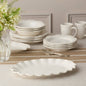 Heritage Oval Platter 16" – Grand Stoneware Statement